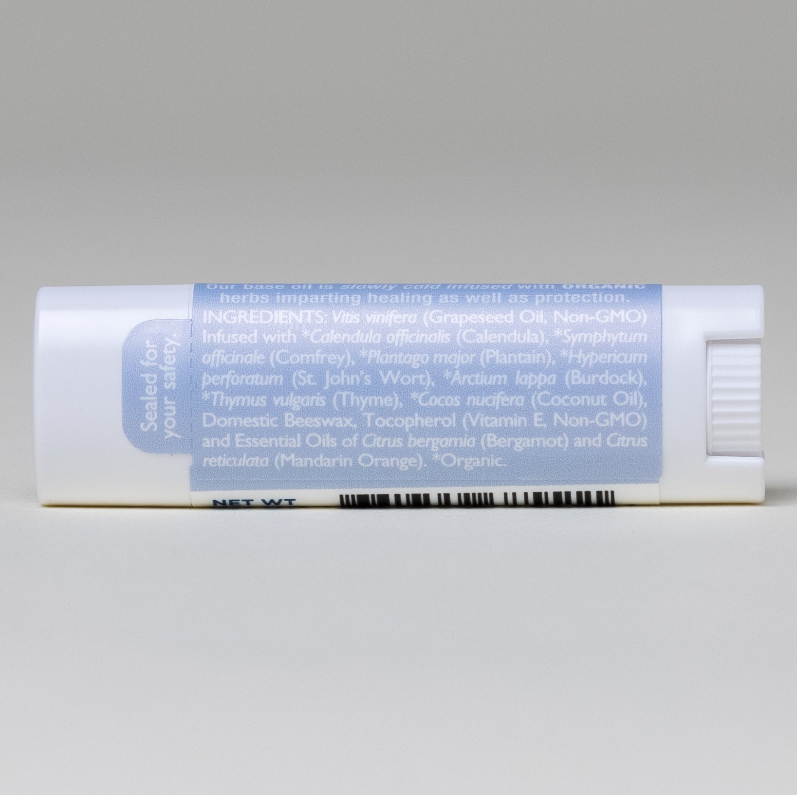 Natural Lip Balm 3 Pack, Vanilla, Earl Grey, Mintyliptus
