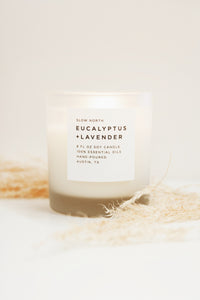Eucalyptus + Lavender - Signature Soy Wax Candle