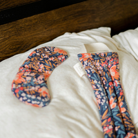Eye Mask + Neck Wrap Bundle - Pom Blossom