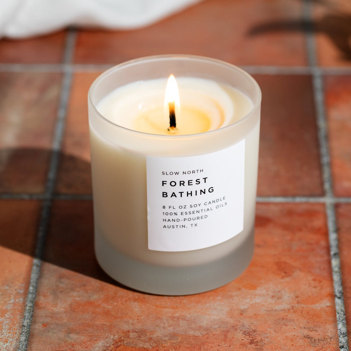 Forest Bathing - Signature Soy Wax Candle (Fir + Pine + Patchouli)
