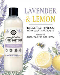 Tallow Fabric Softener | Lavender & Lemon
