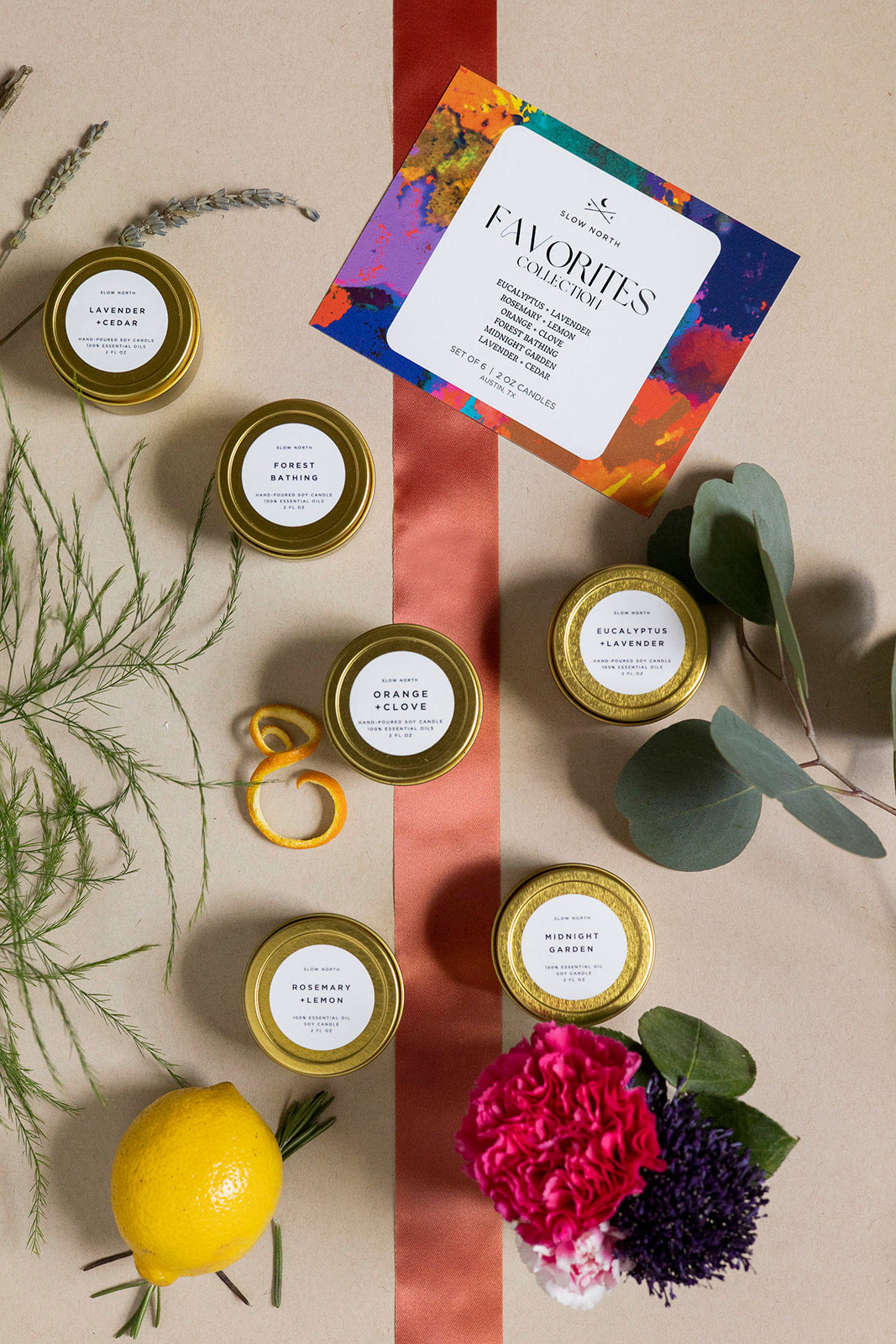 Favorites Collection Soy Wax Candles - 6 Pack