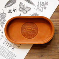 Leather Valet - Oval