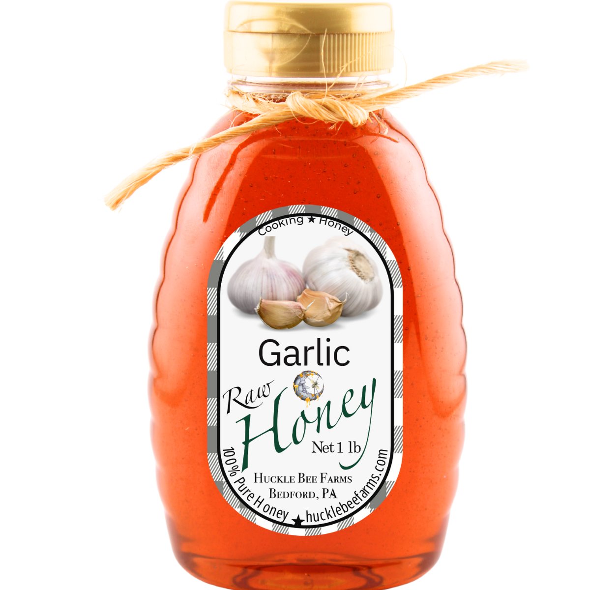 Raw Garlic Infused Honey