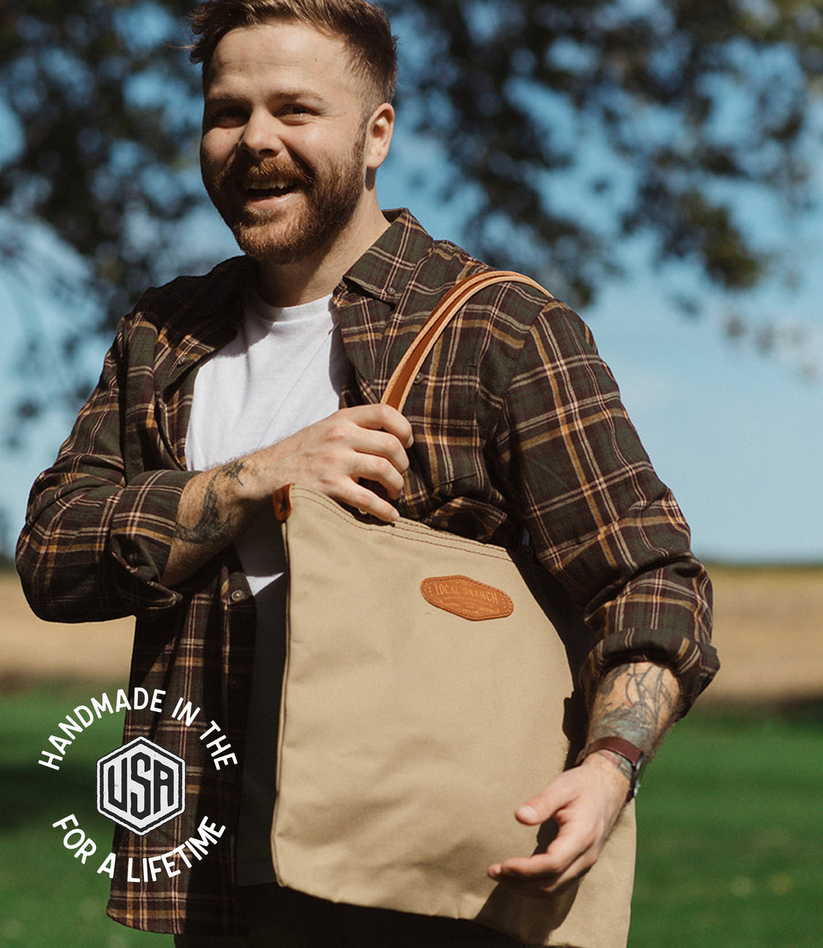 Forager Canvas Tote