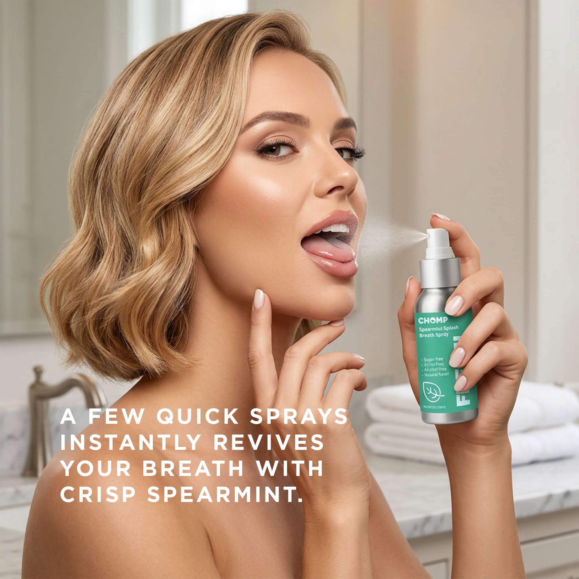 FRESH! Spearmint Splash Breath Spray