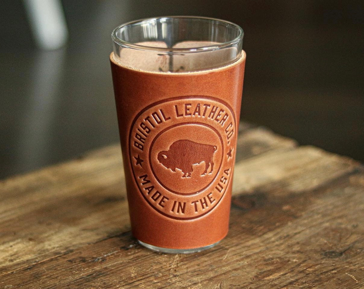 Pint Sleeve with Glass Included