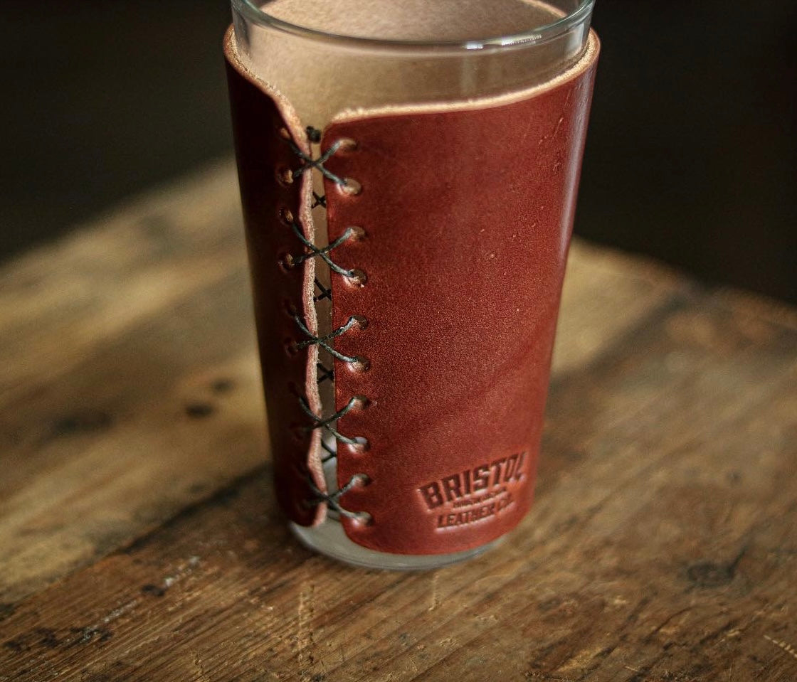 Pint Sleeve with Glass Included
