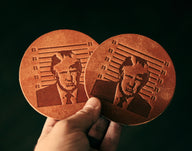Mugshot Circle Coaster