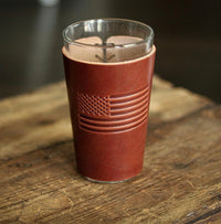 Pint Sleeve with Glass Included