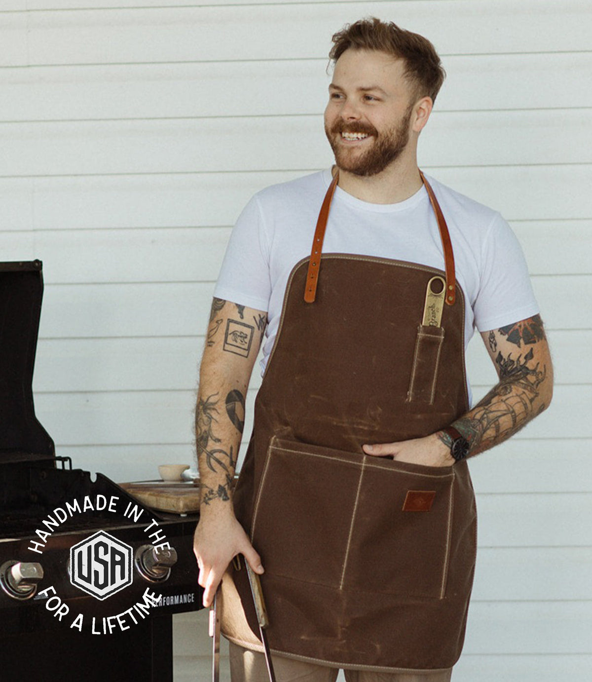 Waxed Canvas Apron