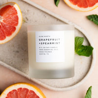 Grapefruit + Spearmint - Signature Soy Wax Candle