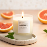 Grapefruit + Spearmint - Signature Soy Wax Candle
