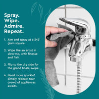 Lavender Stainless Steel Surface Cleaner