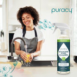 Lavender Stainless Steel Surface Cleaner
