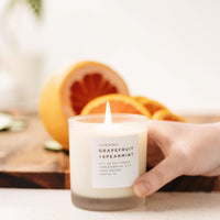 Grapefruit + Spearmint - Signature Soy Wax Candle