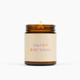 Happy Birthday Jar Candle