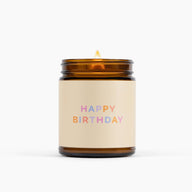Happy Birthday Jar Candle