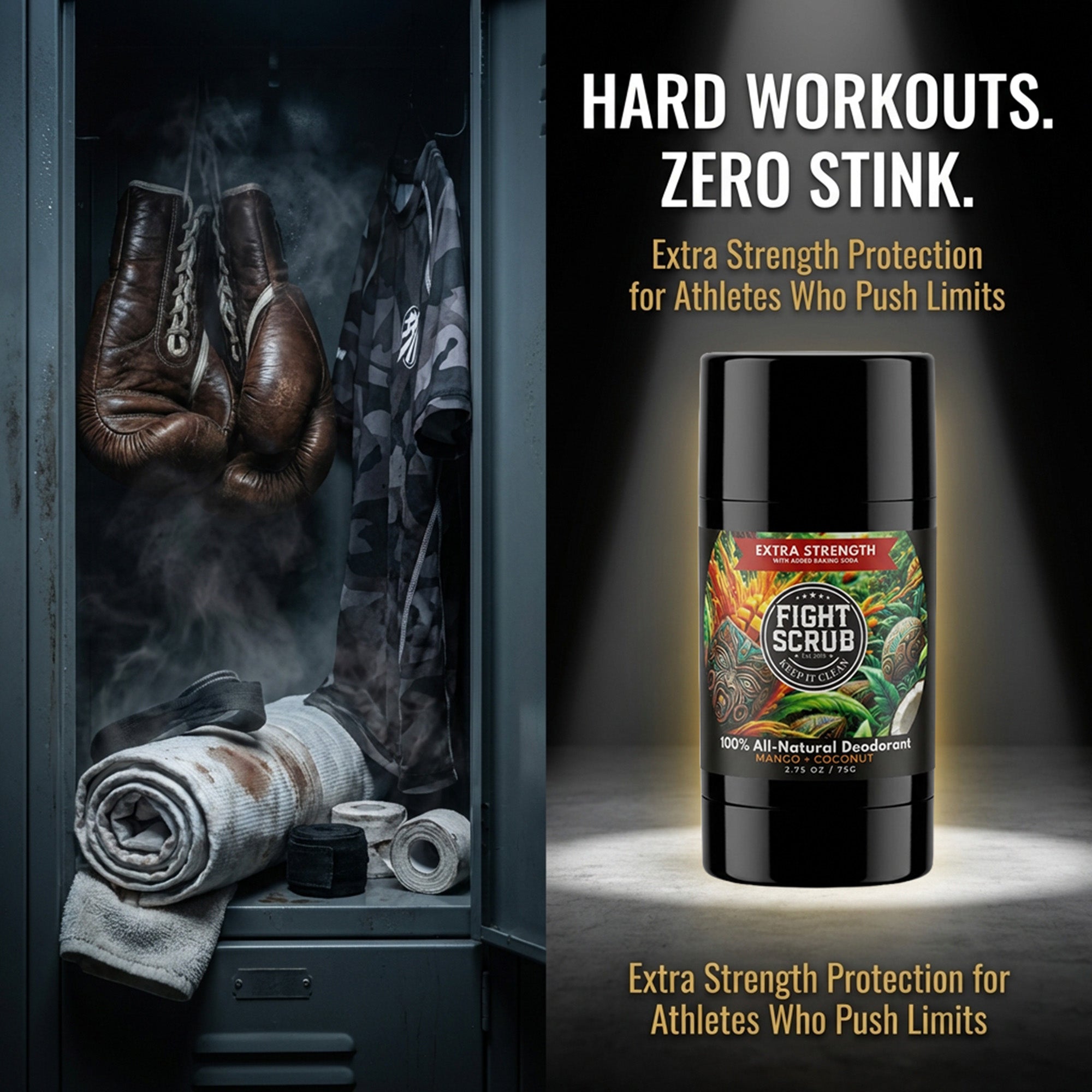 Extra Strength All-Natural Deodorant