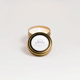 Hello Sunshine Soy Wax Candle - Grapefruit + Geranium + Lime