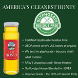 Raw Hot Wildflower Honey