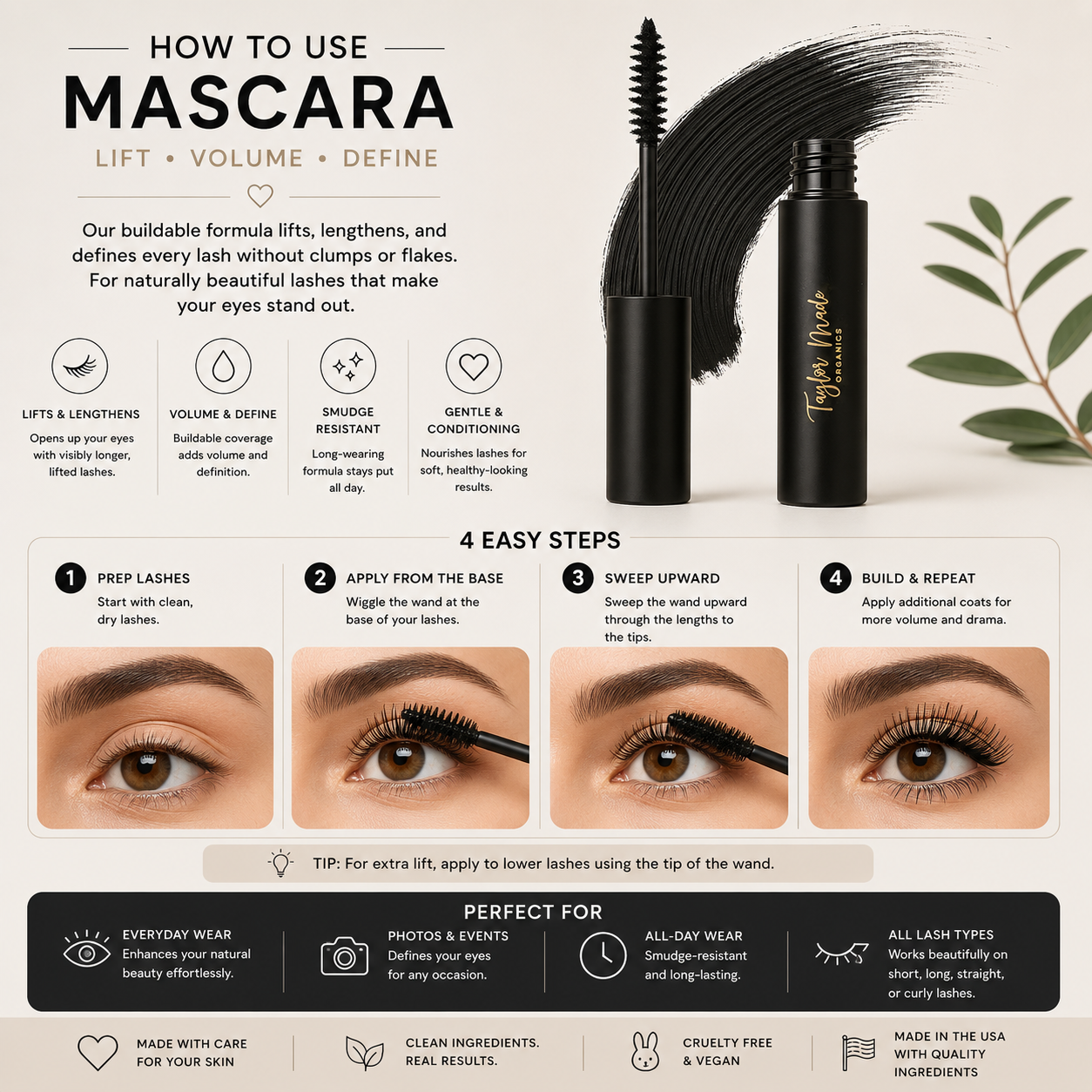 Mascara | Lash-growth + Gentle