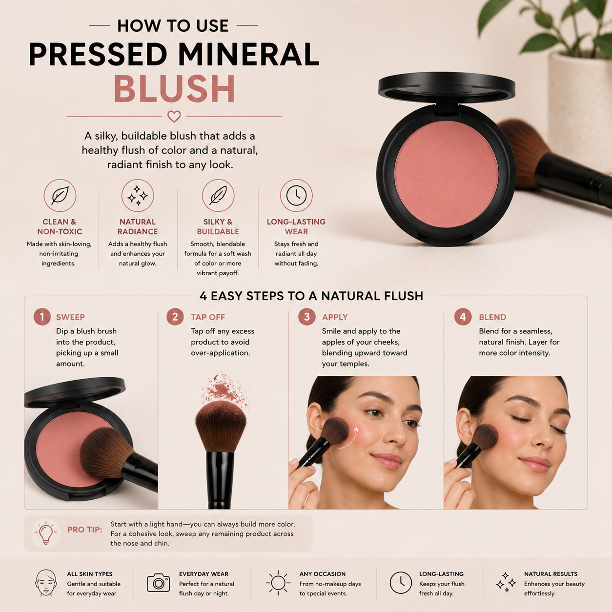 Organic Pressed Blush