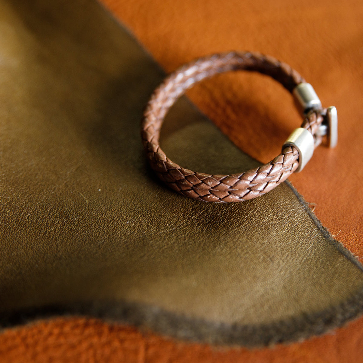 Braided Leather Bracelet