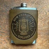 Leather Wrapped Flask