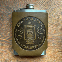 Leather Wrapped Flask