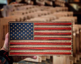 Old Glory Desk Flag