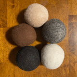 Locally Sourced Alpaca Dryer Balls (Pack of 3)