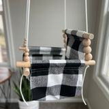 Indoor Swing – Black Buffalo Check