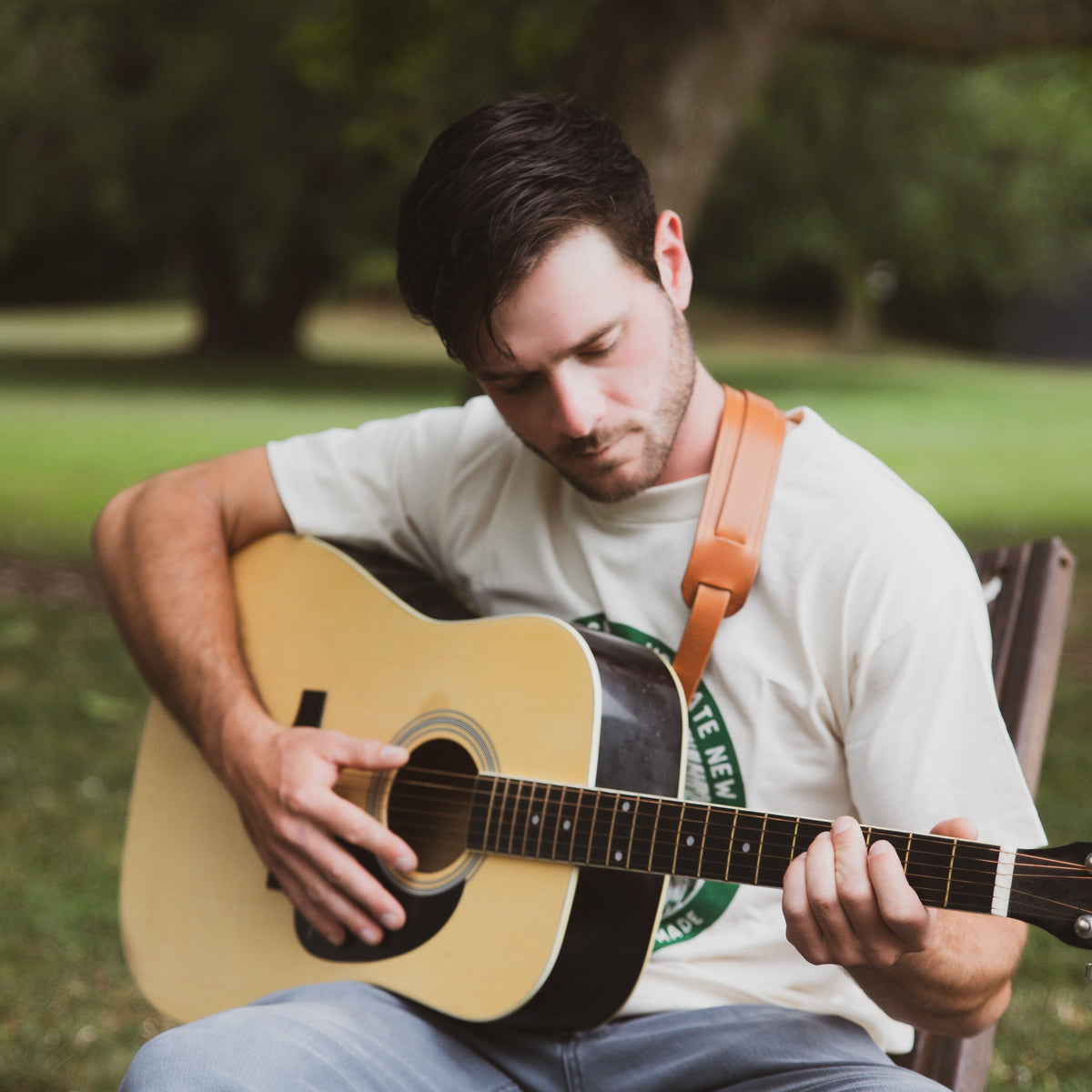 Leather Guitar Strap