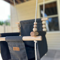 Premium Outdoor High Back Swing – Slate