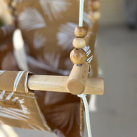 Outdoor High Back Swing – Nutmeg Leaf
