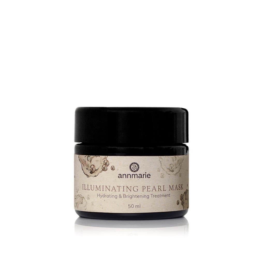 Annmarie's Illuminating Pearl Mask promises hydrating and brightening treatment in a 50 ml jar.
