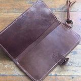 Woven Leather Fishtail Wallet