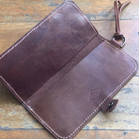 Woven Leather Fishtail Wallet