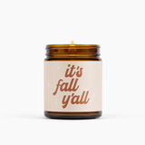 It's Fall Y'all Jar Candle