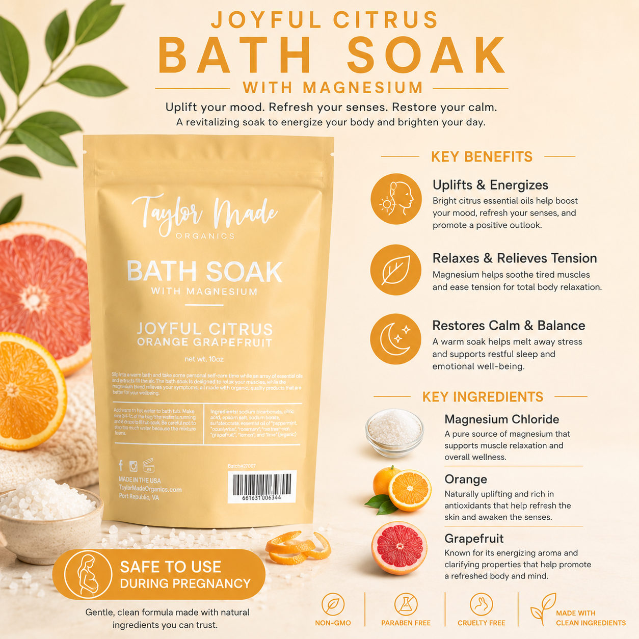 Bath Soaks with Magnesium