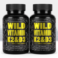 Vitamin K2 (MK-7) & Vitamin D3 (5000 IU) & Black Pepper Extract