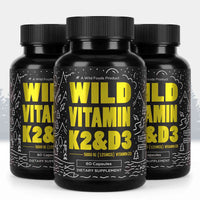 Vitamin K2 (MK-7) & Vitamin D3 (5000 IU) & Black Pepper Extract