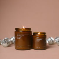 champagne candle