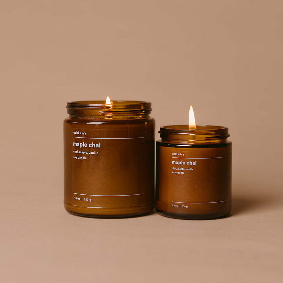 maple chai candle