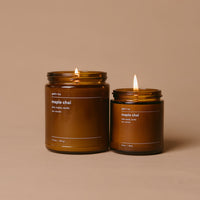 maple chai candle