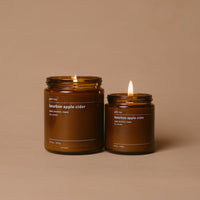bourbon apple cider candle