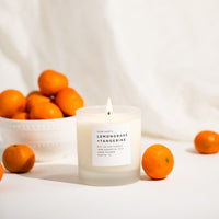 Lemongrass + Tangerine - Signature  Soy Wax Candle