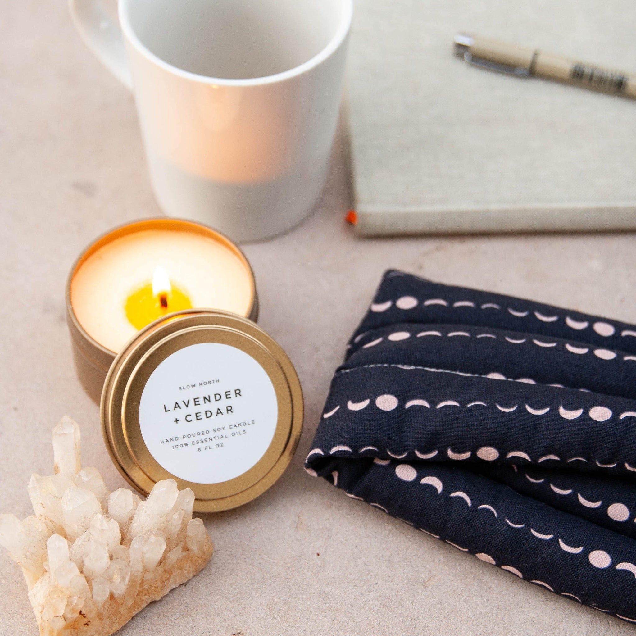 Lavender + Cedar Soy Wax Candle