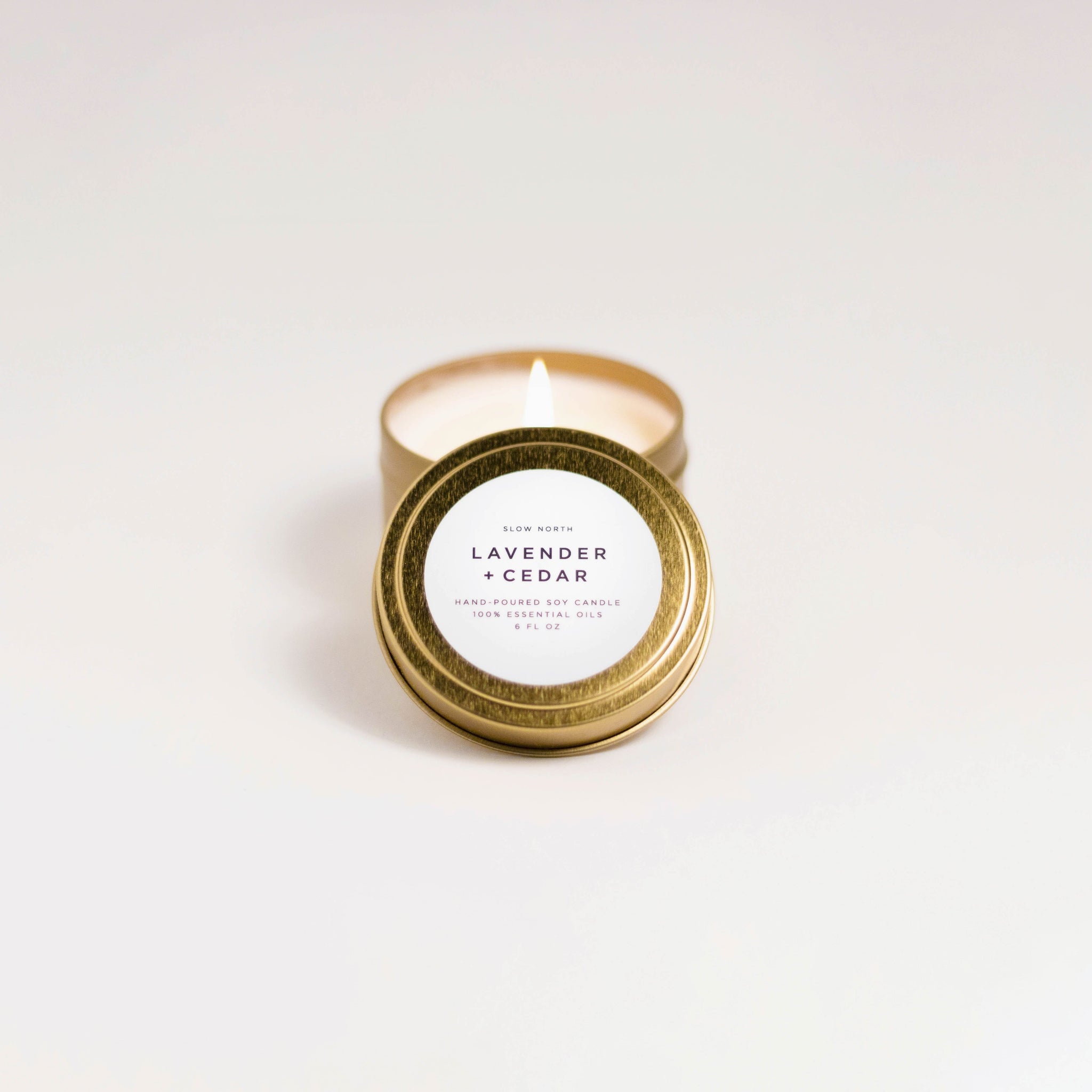 Lavender + Cedar Soy Wax Candle